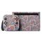 Warm Taupe Floral Nintendo Switch 2 (2025) with Joy-Con Skin